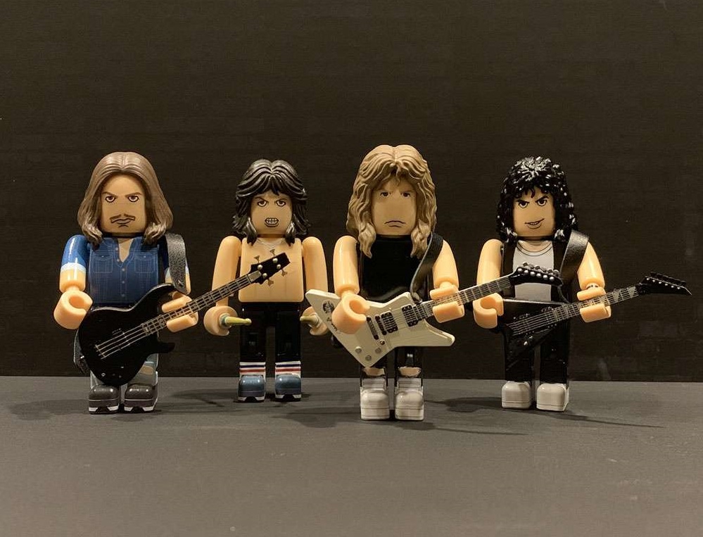 Metallica ganha figuras colecionáveis da fase de ‘Master Of Puppets’