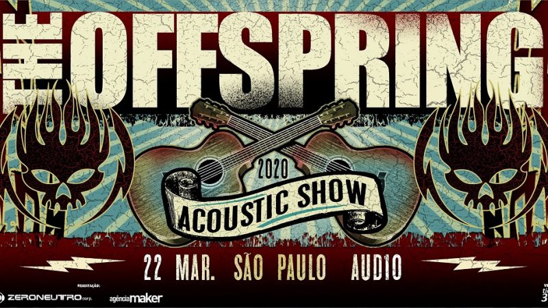 Offspring confirma show acústico na Audio em São Paulo