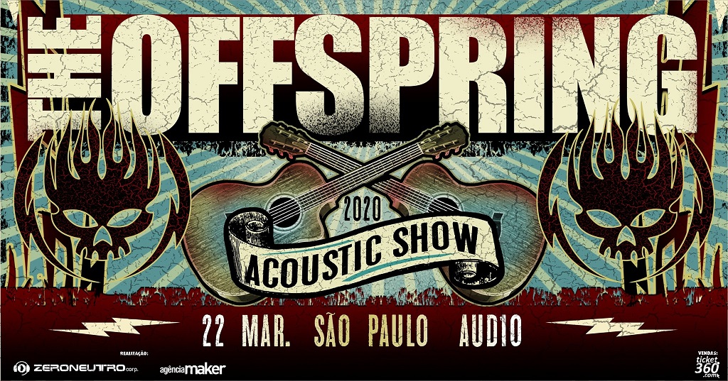 Offspring confirma show acústico na Audio em São Paulo