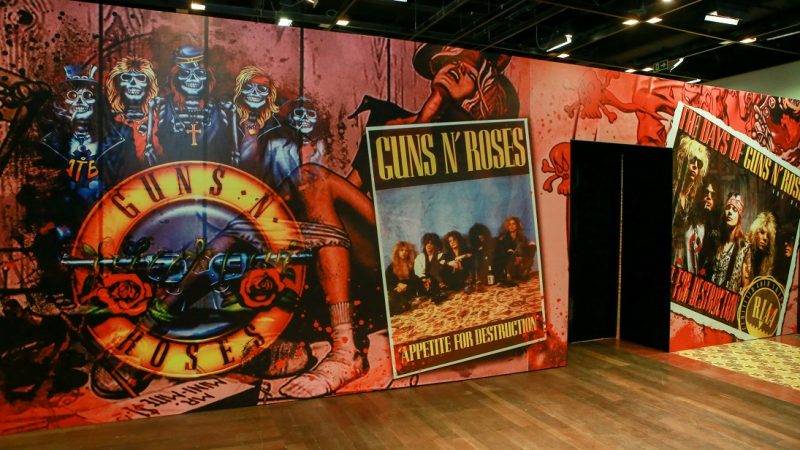 ‘Guns N’ Roses Experience’ está no Shopping Anália Franco até 08 de março