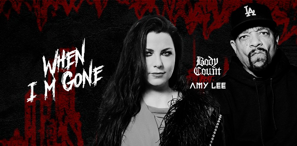 Body Count e Amy Lee, do Evanescence, lançam ‘When I’m Gone’; ouça parceria