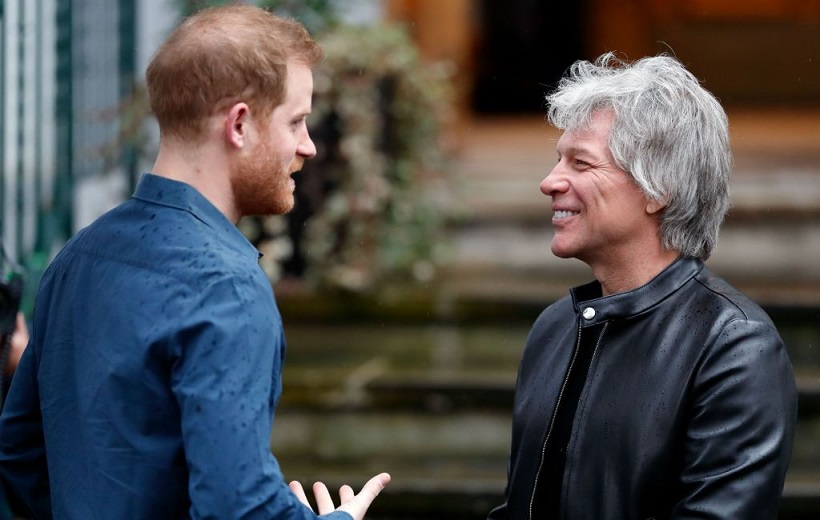 Bon Jovi e Príncipe Harry lançam single beneficente ‘Unbroken’