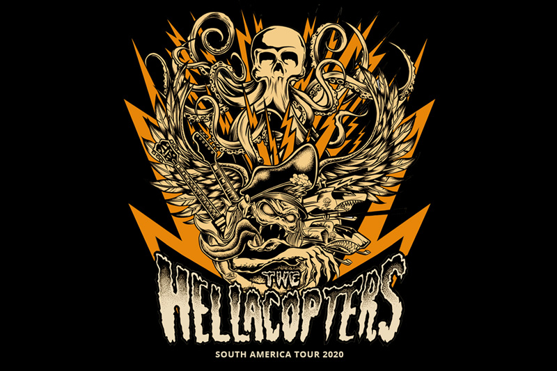 Show do The Hellacopters segue confirmado neste sábado em SP