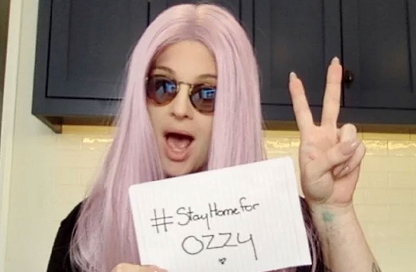 Filha de Ozzy Osbourne promove campanha ‘Fique Em Casa Pelo Ozzy’