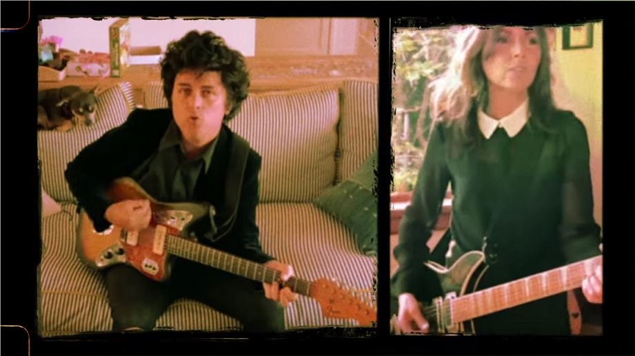 Billie Joe Armstrong, do Green Day, divulga cover de ‘Manic Monday’, do The Bangles, com participação de Susanna Hoffs