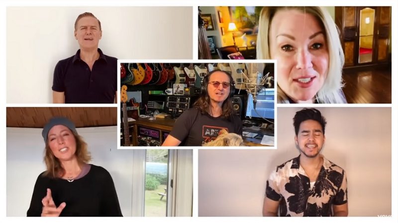 Bryan Adams, Geddy Lee (Rush) e Avril Lavigne regravam clássico ‘Lean On Me’, de Bill Withers; assista