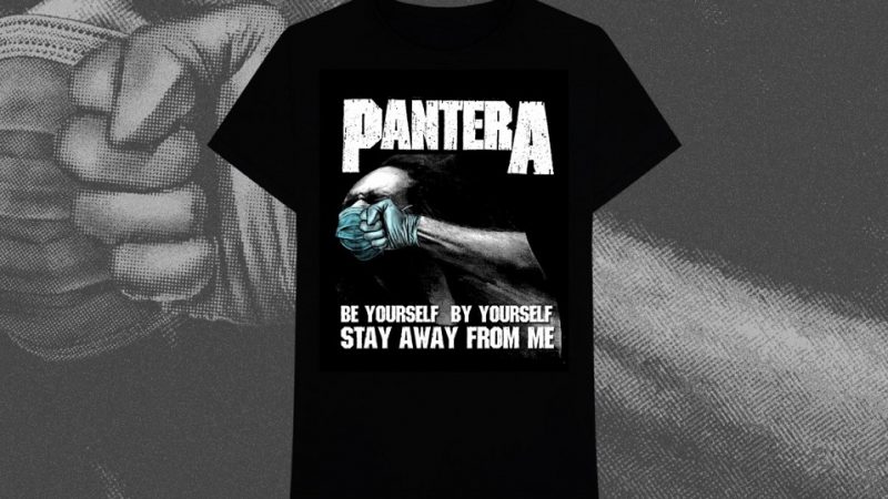 Pantera lança camiseta para promover distanciamento social