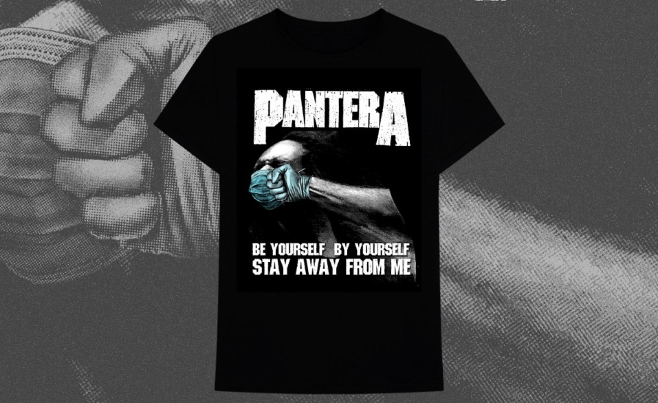 Pantera lança camiseta para promover distanciamento social