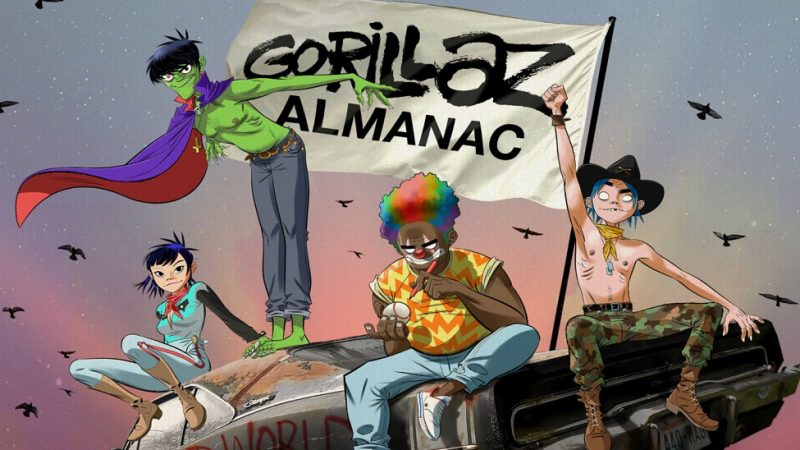 Gorillaz anuncia lançamento de livro com história em quadrinhos do grupo