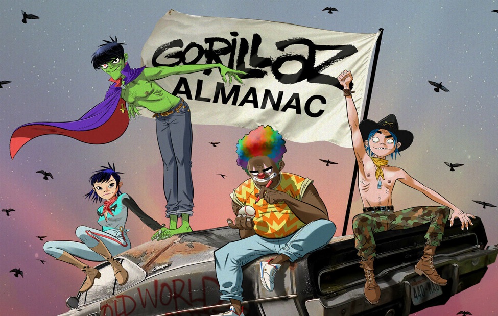 Gorillaz anuncia lançamento de livro com história em quadrinhos do grupo