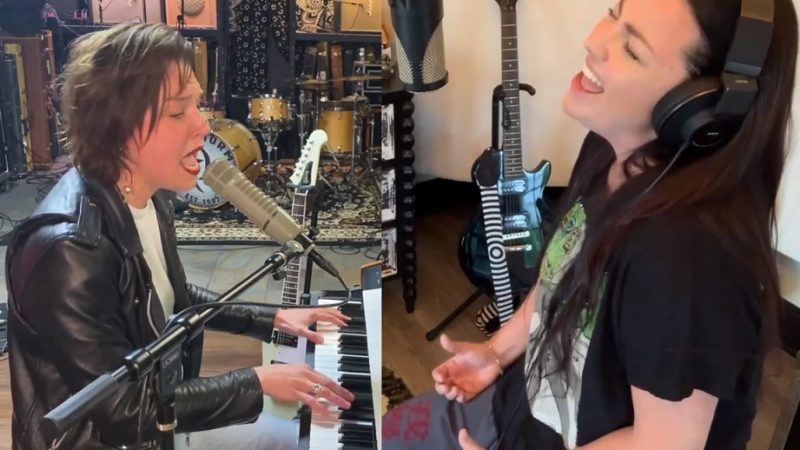 Lzzy Hale (Halestorm) e Amy Lee (Evanescence) fazem dueto online de ‘Break In’; assista