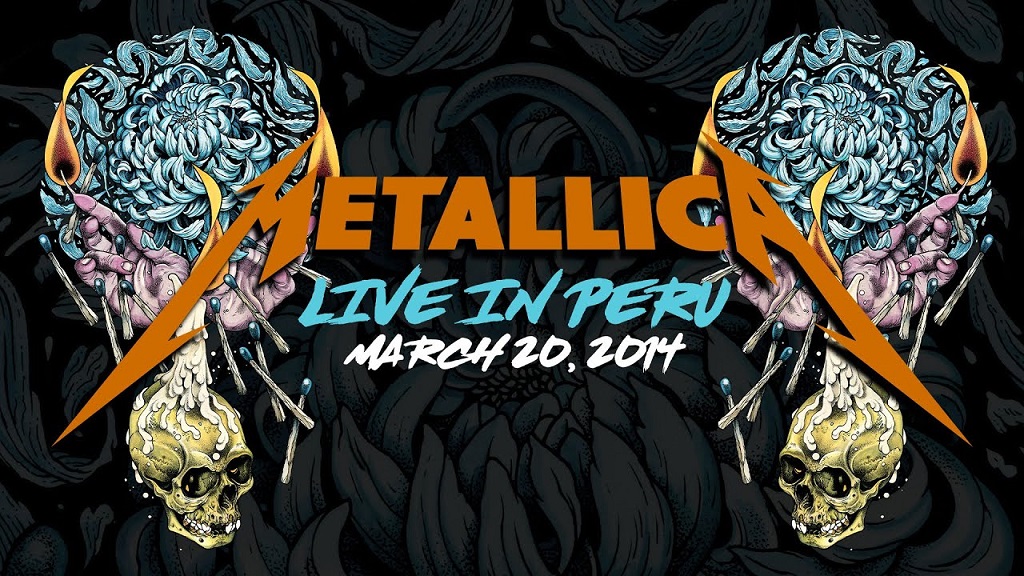 Metallica transmite nesta segunda show gravado no Peru em 2014