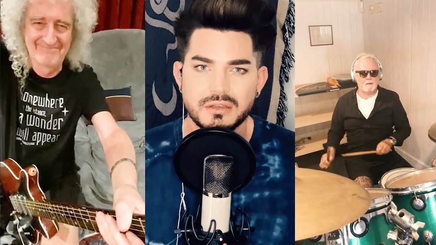 Queen + Adam Lambert lançam versão beneficente de ‘We Are The Champions’