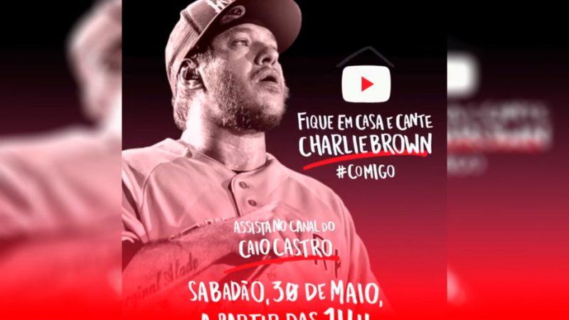 Charlie Brown Jr realiza live beneficente neste sábado