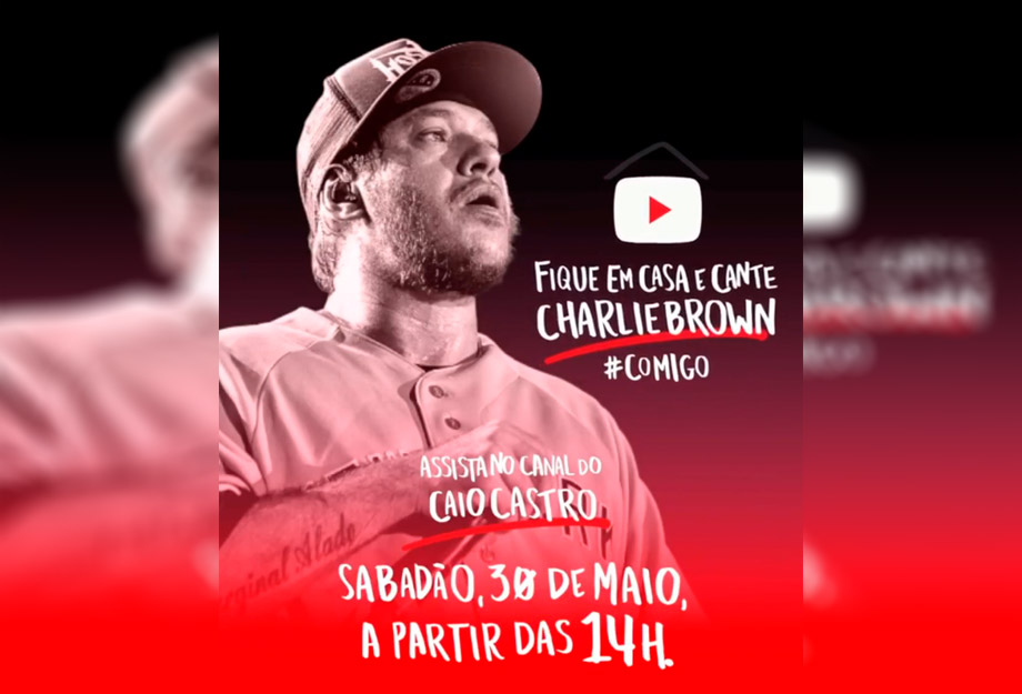 Charlie Brown Jr realiza live beneficente neste sábado