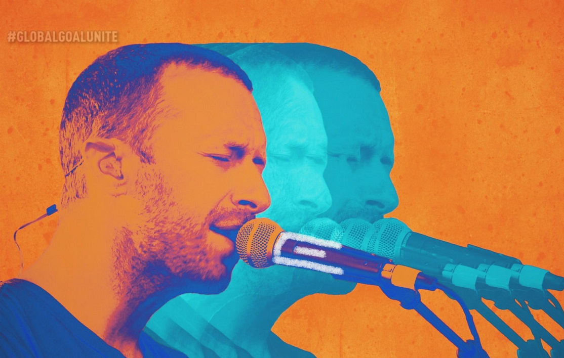 Coldplay divulga novo clipe de ‘Paradise’ no ‘Global Goal’ e dedica a Elijah McClain