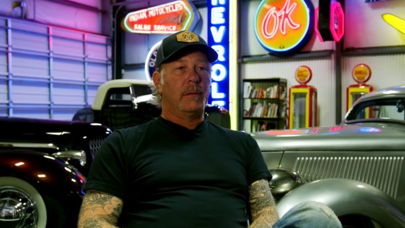 Museu divulga vídeo da coleção de carros personalizados de James Hetfield, do Metallica