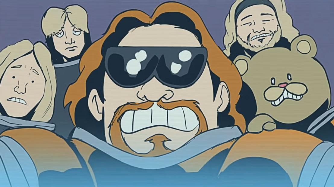 Ace Frehley lança clipe em animação de cover de ‘Space Truckin”, do Deep Purple