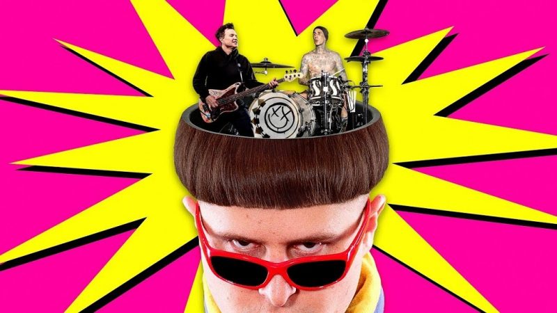 Blink-182 lança parceria com Oliver Tree em ‘Let Me Down’; confira lyric video