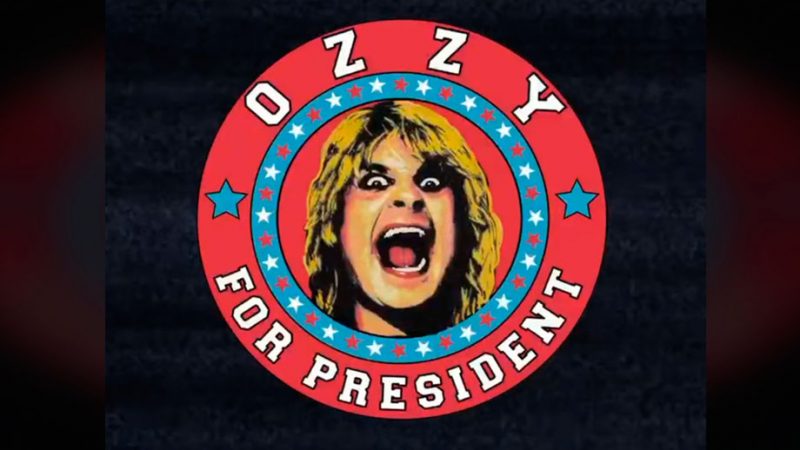 Ozzy para Presidente: artista lança coleção especial