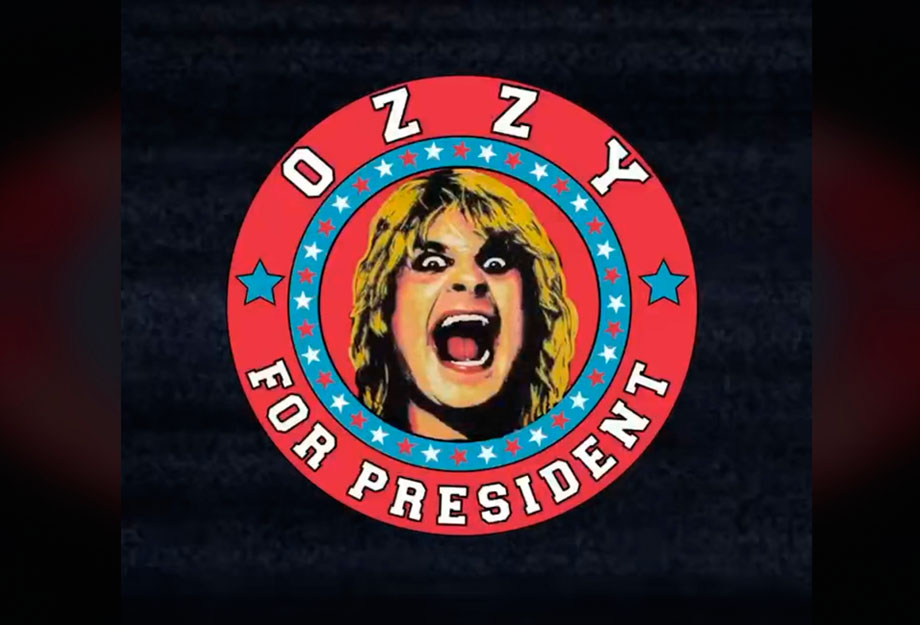 Ozzy para Presidente: artista lança coleção especial