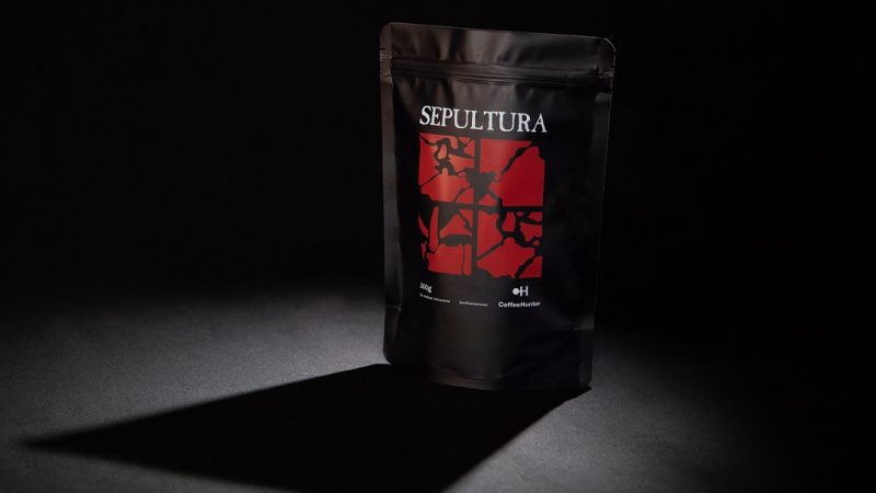 Sepultura lança edição limitada de café personalizado