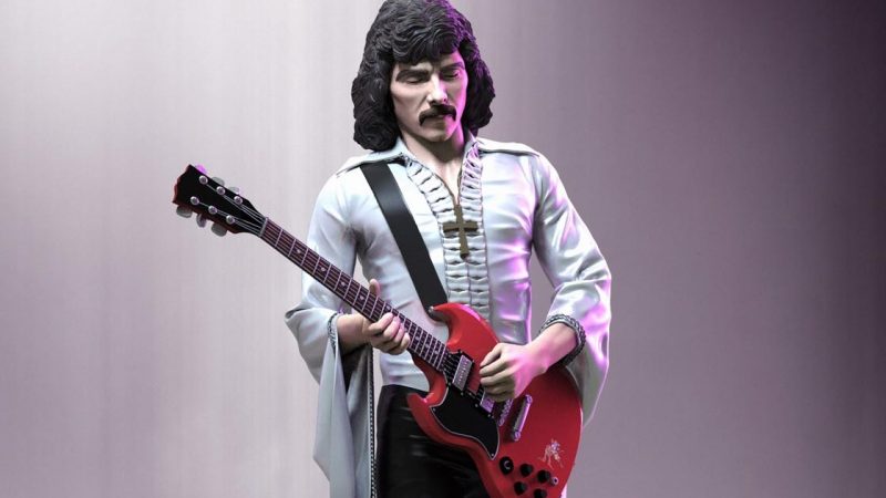 Tony Iommi, do Black Sabbath, ganha estátua colecionável de edição limitada