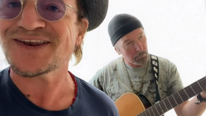 U2 faz versão de ‘Stairway to Heaven’, clássico do Led Zeppelin; assista