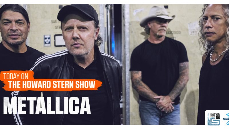 Metallica apresenta três músicas no ‘The Howard Stern Show’; ouça