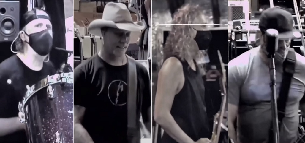 Metallica está de volta aos ensaios; veja vídeo