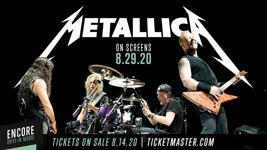 Metallica anuncia primeiro show de 2020 em drive-in