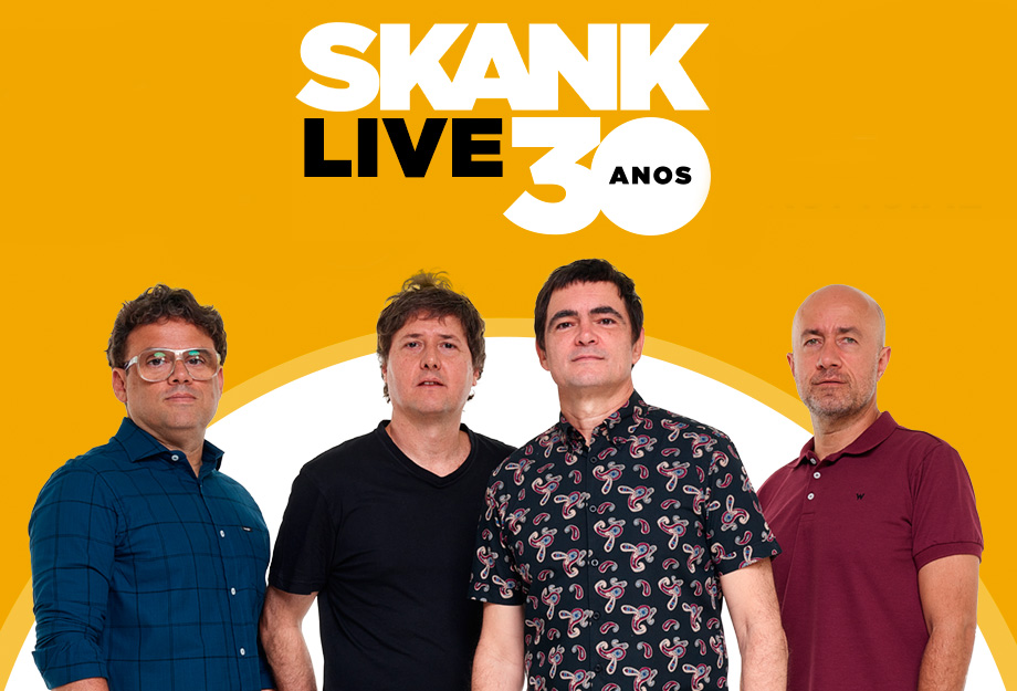Skank celebra 30 anos de carreira em live neste sábado