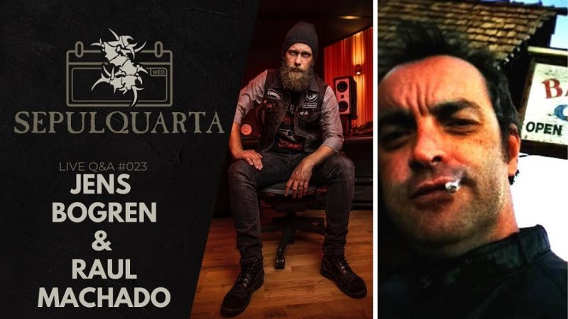 Sepultura realiza live nesta quarta com Jens Bogren e Raul Machado