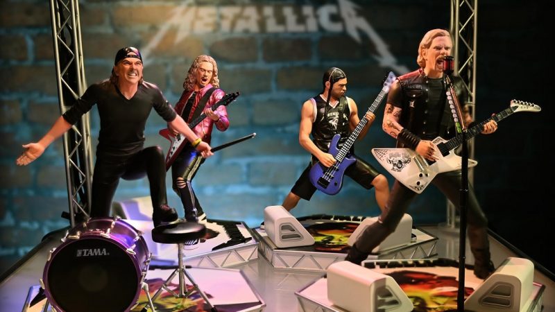 Metallica ganha estátuas colecionáveis de edição limitada