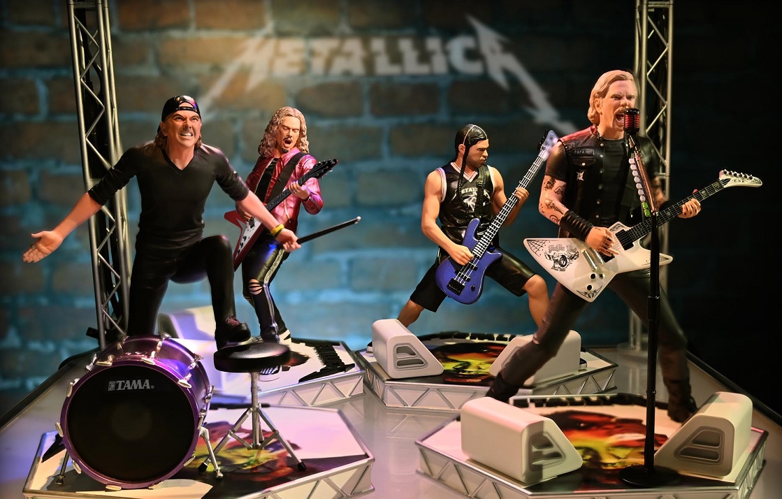 Metallica ganha estátuas colecionáveis de edição limitada