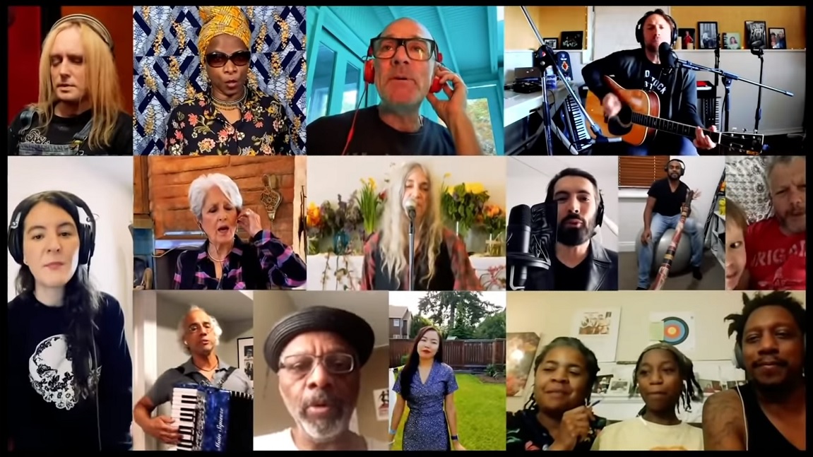 Patti Smith, Michael Stipe, Cyndi Lauper e mais fazem versão de ‘People Have the Power’