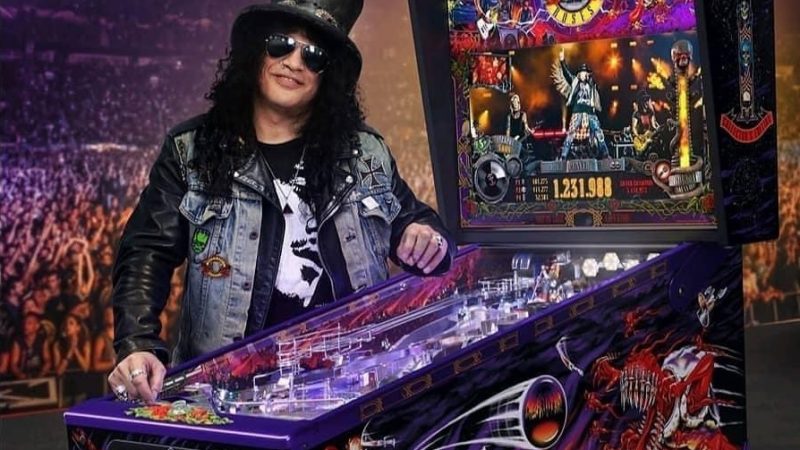 Guns N’ Roses lança máquina de pinball produzida por Slash