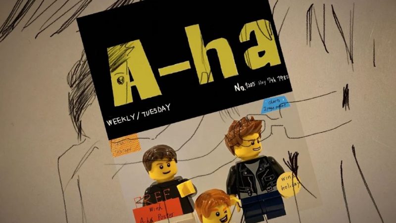 Fã do A-ha recria clipe de ‘Take On Me’ em versão Lego; assista