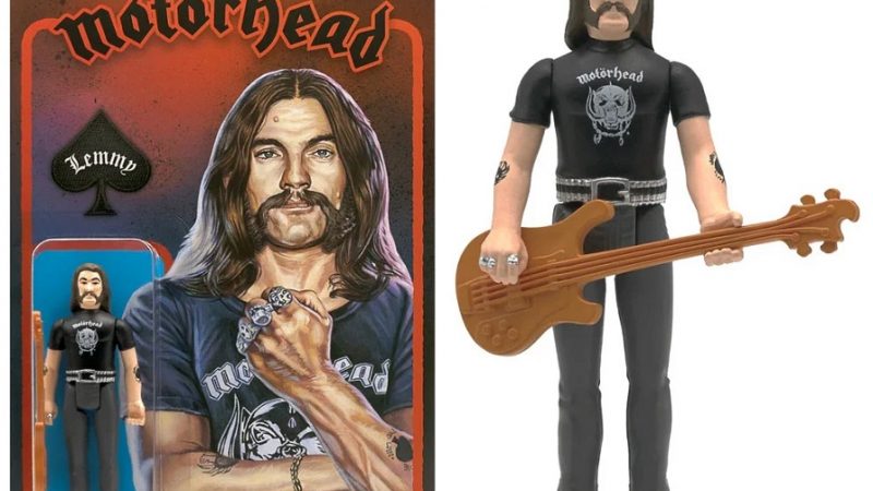 Lemmy Kilmister, do Motörhead, ganha nova versão de boneco colecionável