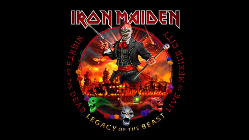 Iron Maiden lança álbum ao vivo gravado no México; ouça