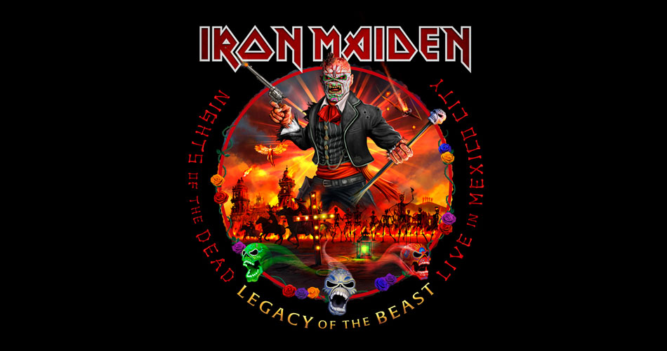 Iron Maiden lança álbum ao vivo gravado no México; ouça
