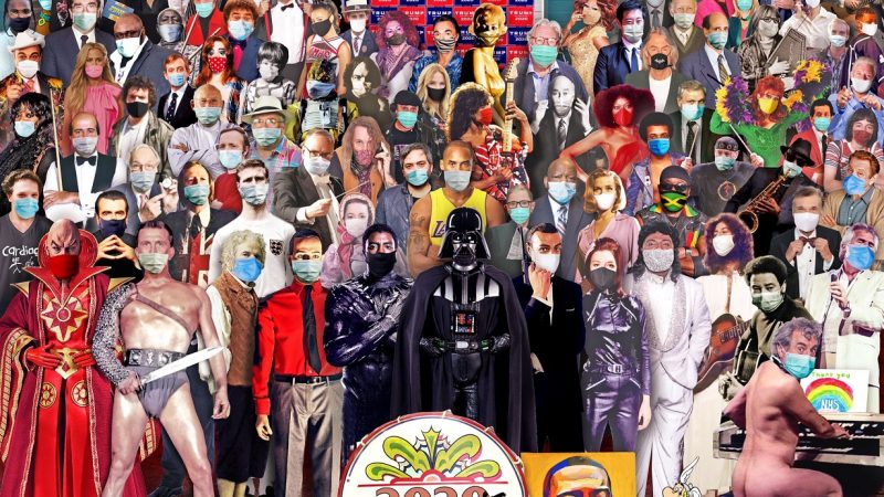 Artista recria capa de ‘Sgt. Pepper’s’ com personalidades que se foram em 2020
