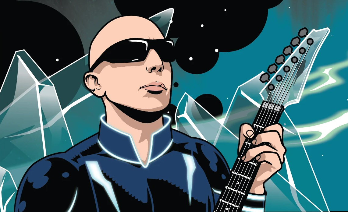 Joe Satriani anuncia série em quadrinhos ‘Crystal Planet’