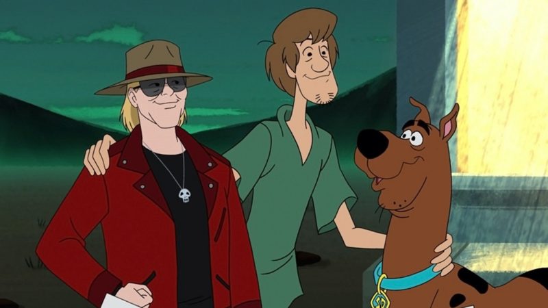 Confira vídeo legendado da participação de Axl Rose em novo episódio de Scooby-Doo