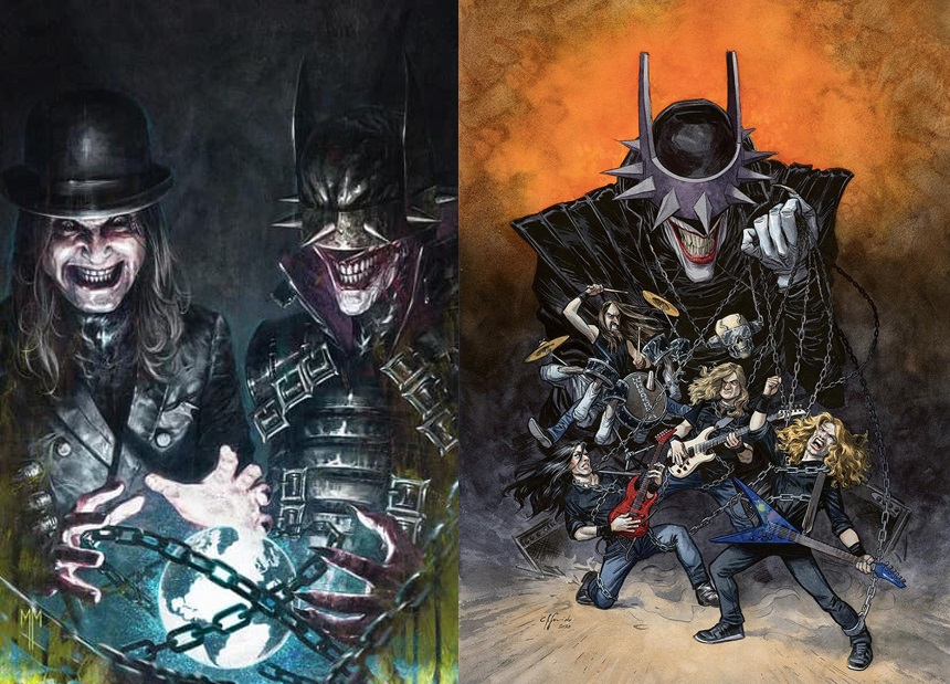 Ozzy Osbourne, Megadeth e Sepultura são homenageados em HQs da DC Comics