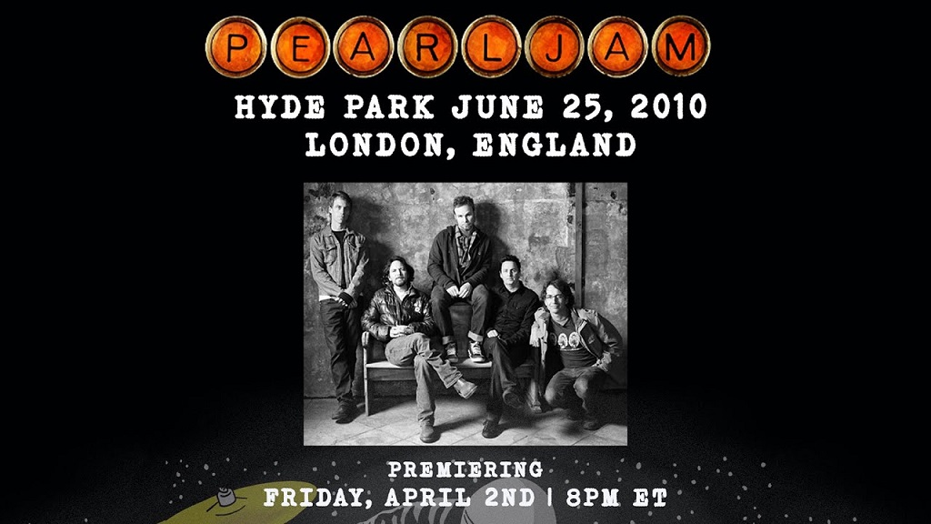 Pearl Jam anuncia transmissão gratuita de show em Londres nesta sexta