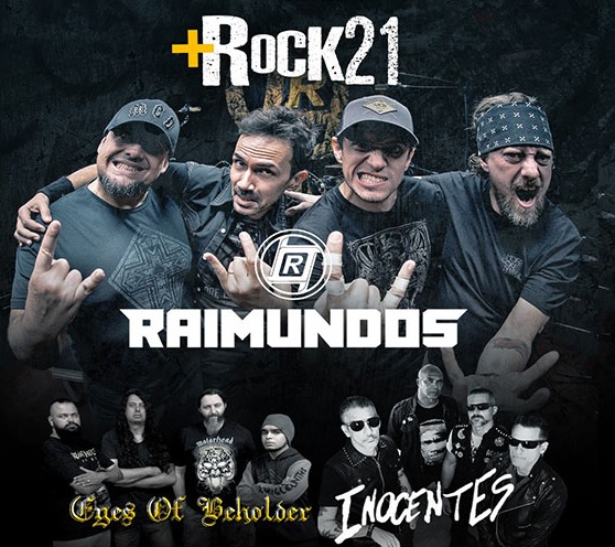 Raimundos e Inocentes tocam no festival online +Rock 21 neste domingo