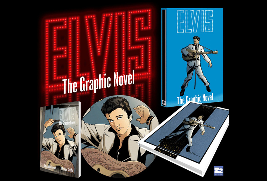 Vida de Elvis Presley é celebrada em história em quadrinhos