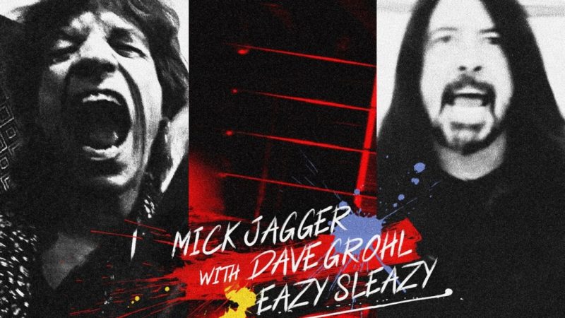 Mick Jagger e Dave Grohl lançam juntos o single ‘Eazy Sleazy’; assista clipe