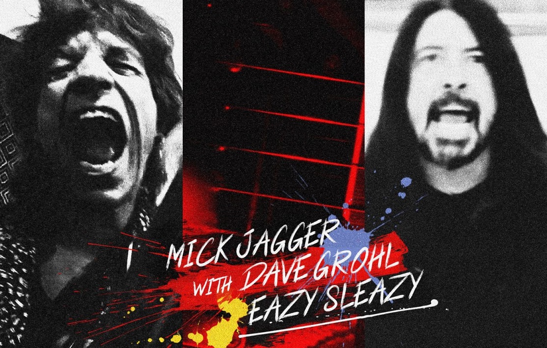 Mick Jagger e Dave Grohl lançam juntos o single ‘Eazy Sleazy’; assista clipe